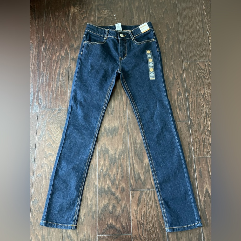 Gymboree Denim Jeans Girls Adjustable Waist Super Skinny Girls Size 10 New